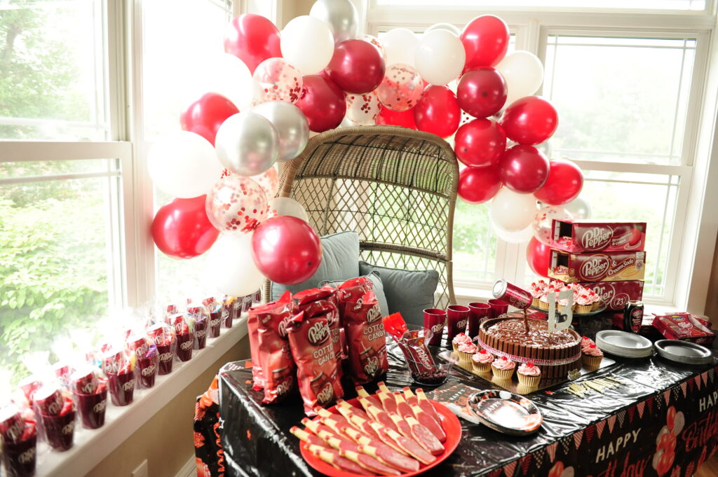 Dr Pepper Themed Birthday Party - We Like To Party Plan