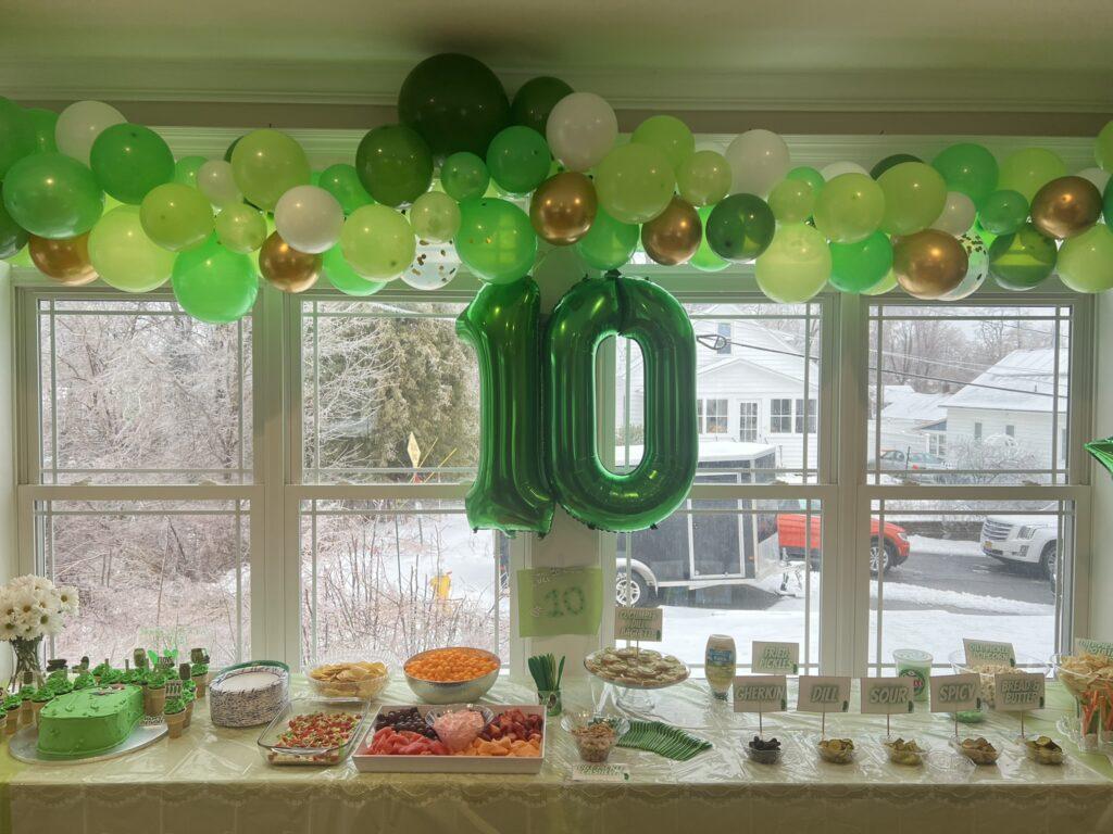 A Pickle Themed Birthday Party - We Like To Party Plan