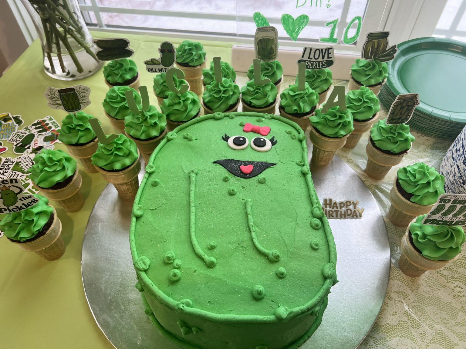 A Pickle Themed Birthday Party - We Like To Party Plan